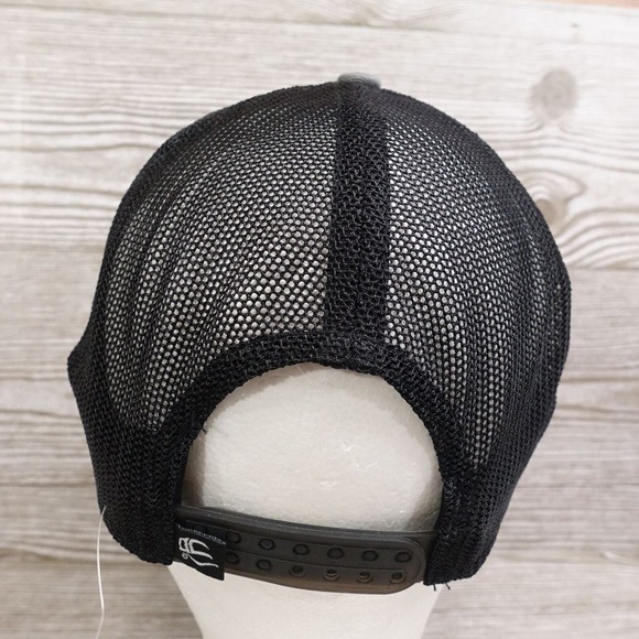 NEW! OUTDOOR CAP PROFLEX GRAY ADJUSTABLE SNAPBACK MESH BASEBALL HAT CAP - Picture 6 of 10